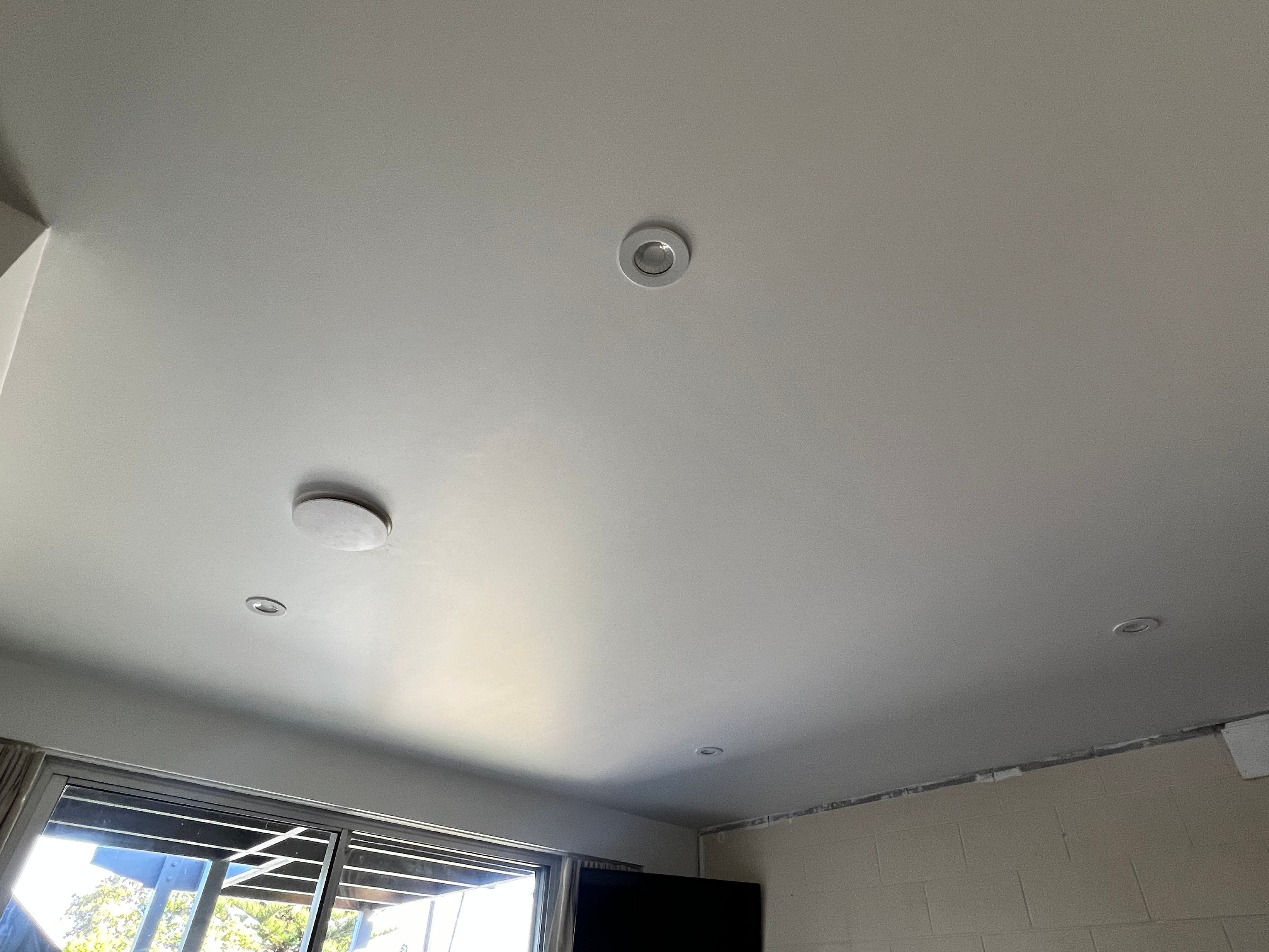 Downlights in Ceiling